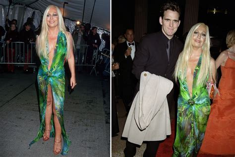 ginger spice versace green dress|donatella Versace dress.